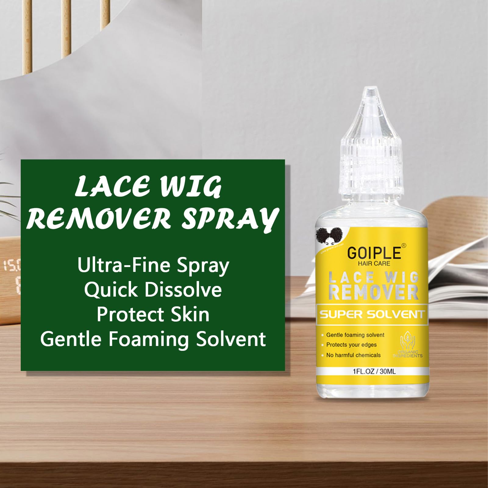 Goiple bristle brush adds smoothing touch after placement