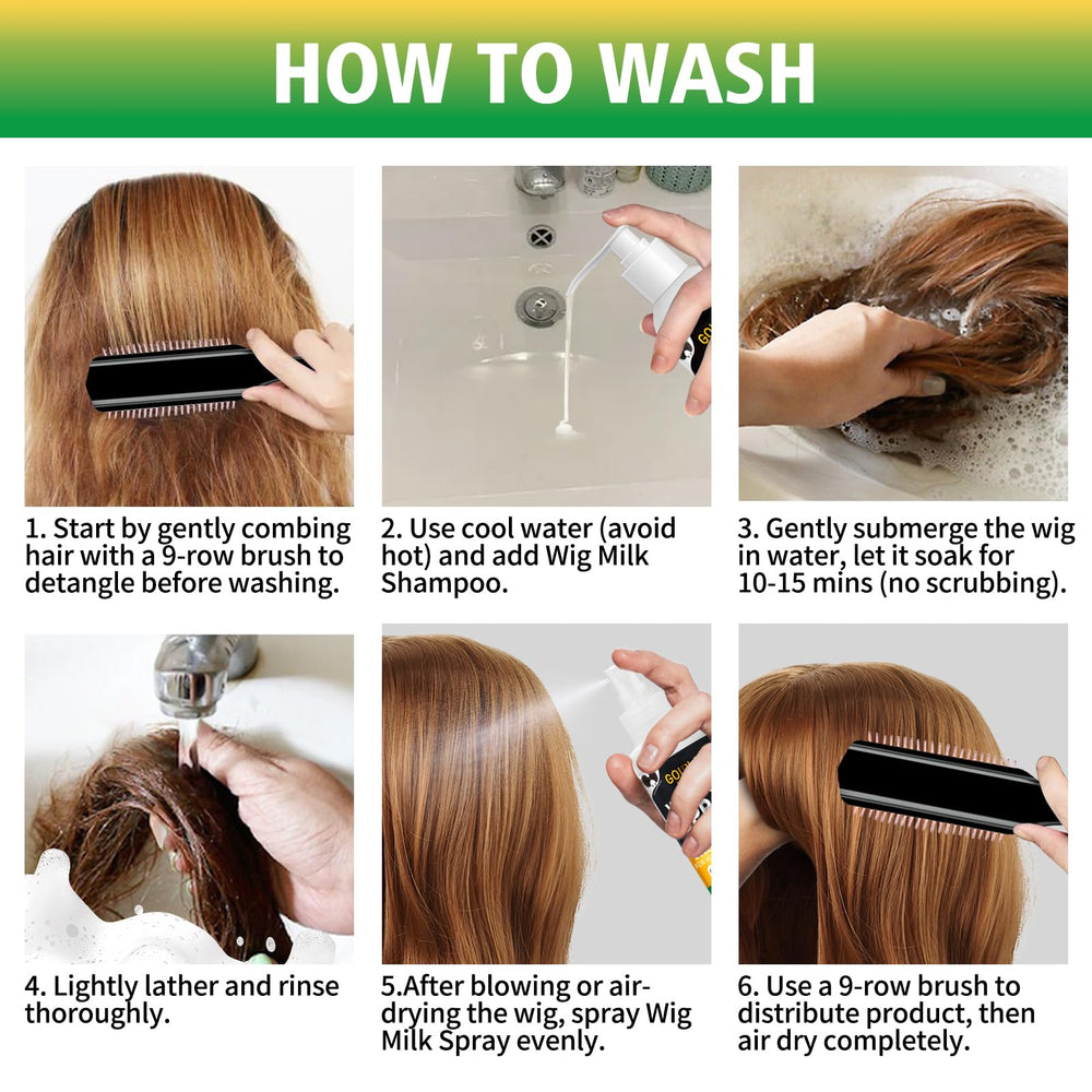 Goiple Daily Use Wig Care Kit ready for everyday styling