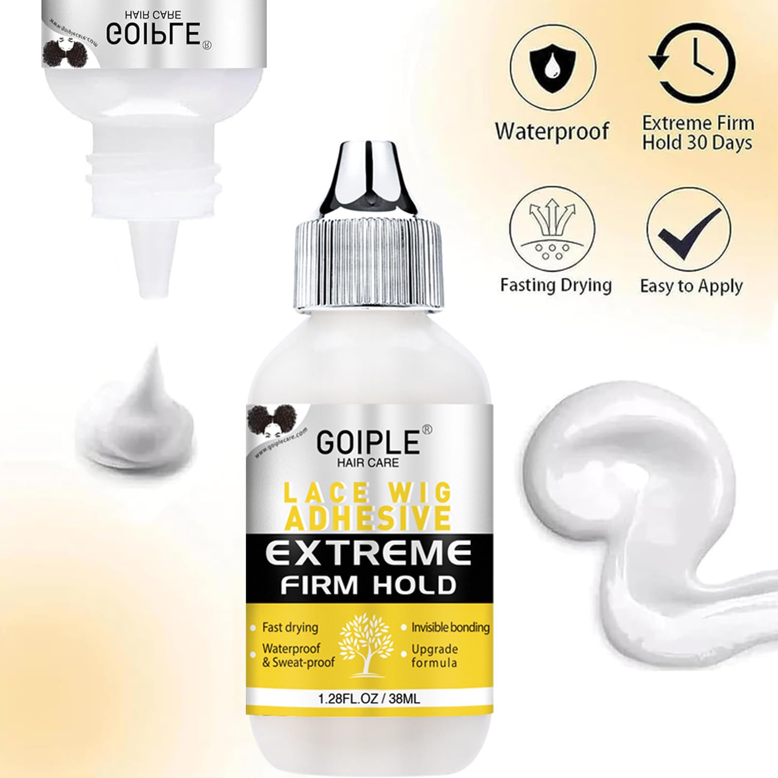 Goiple edge brush helps tidy edges for a neat finish
