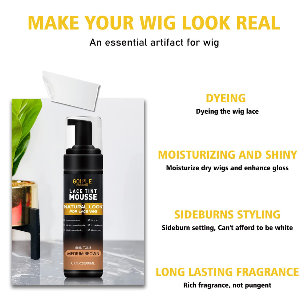 Goiple-hair-elastic-band supports secure, comfortable wig wear