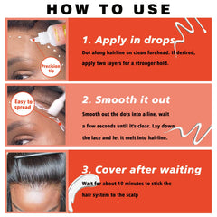 Goiple hair wax stick for precise wig styling and edge control