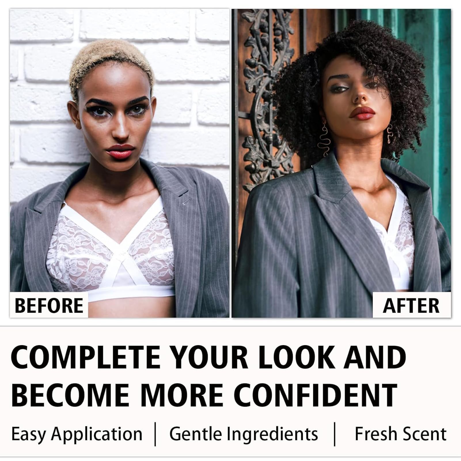 Goiple Lace Melting Spray leaves no residue for a natural look.