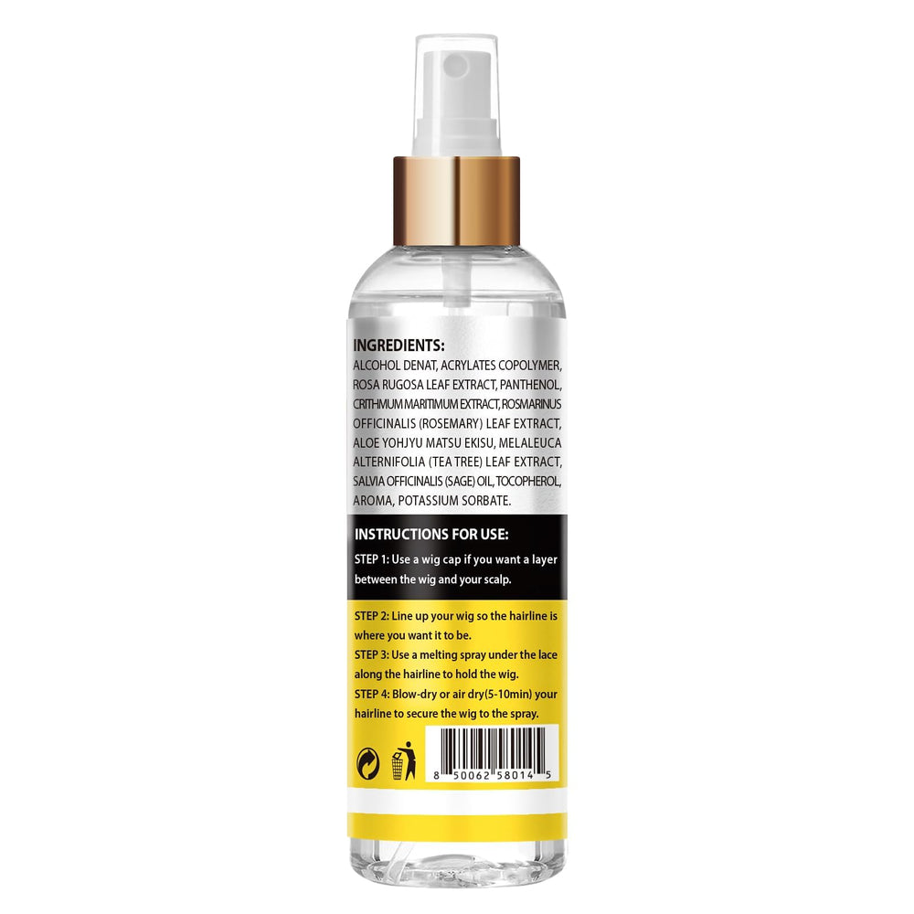 Goiple Lace Melting Spray delivers a translucent finish for seamless blending.