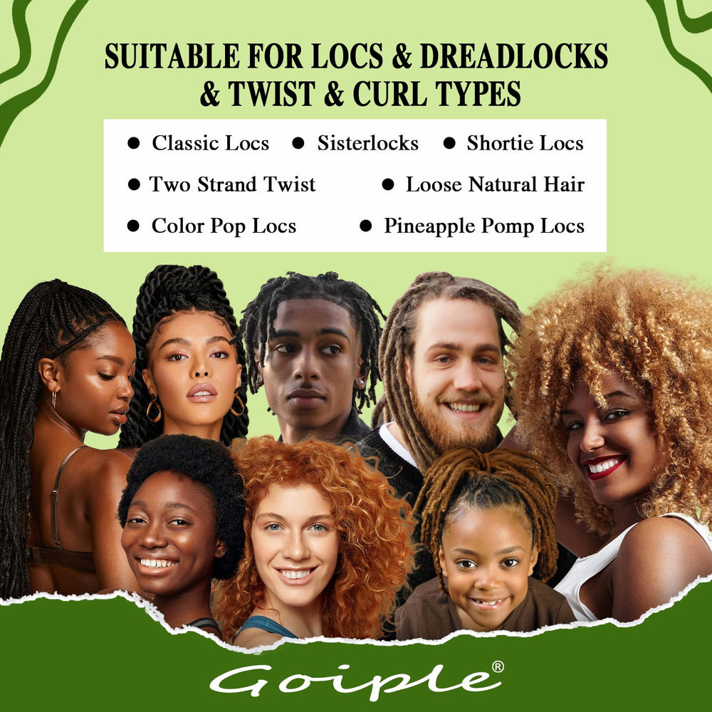 Goiple packaging display front of loc care set