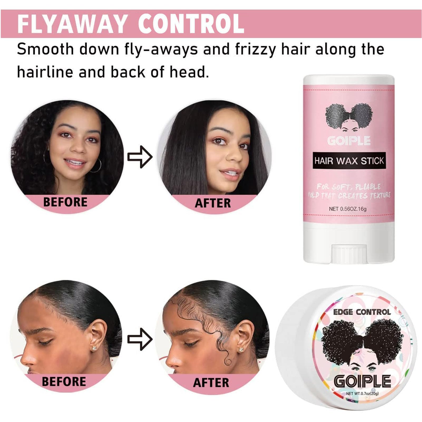 Goiple wig band for secure, comfortable wig wear