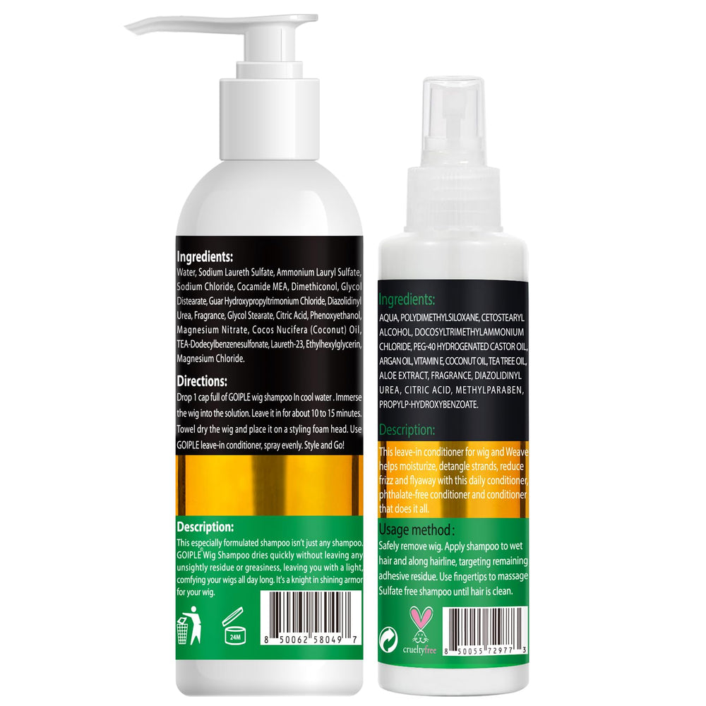 Goiple care kit provides silky shine after routine