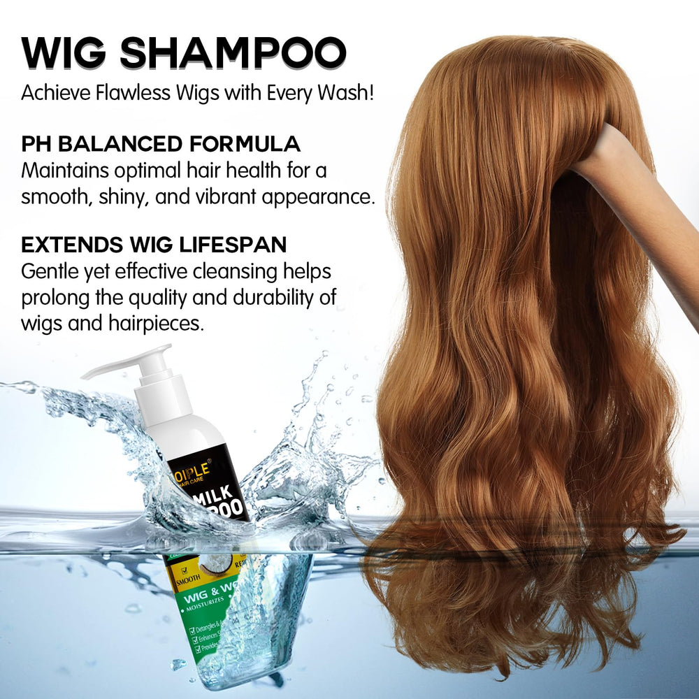 Goiple Wig Milk Spray delivers frizz control for a smoother look