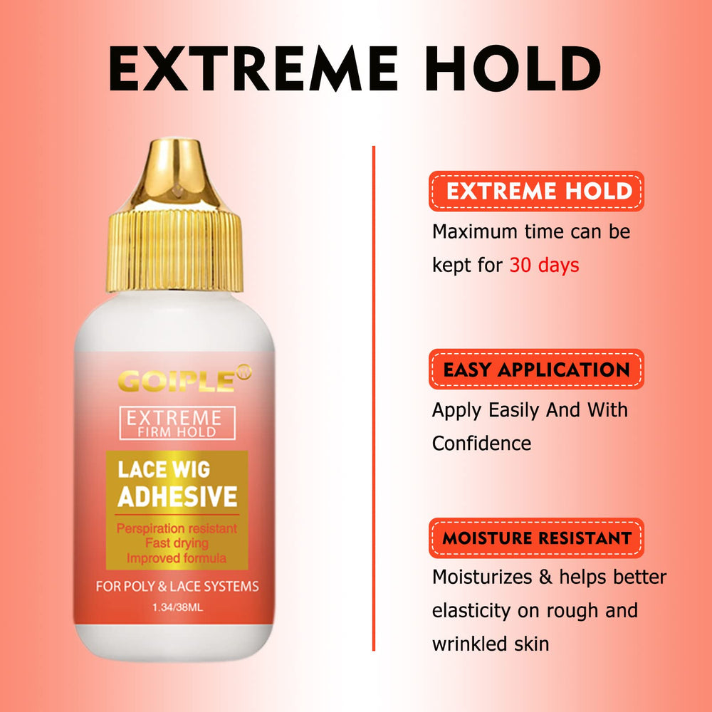 Goiple wig glue remover designed for easy residue-free cleanup