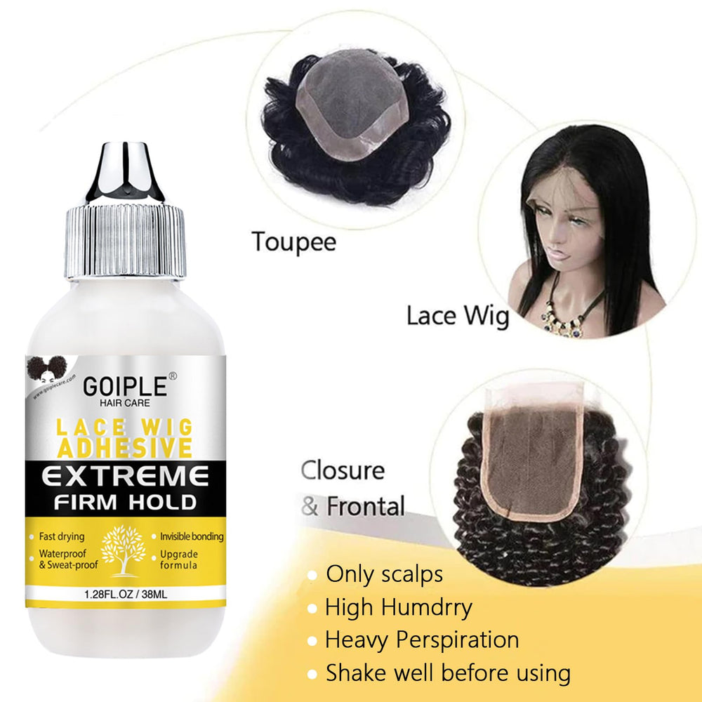 Goiple wig glue remover for gentle adhesive cleanup