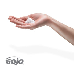 GOJO sanitary-sealed 1250 mL refill keeps soap fresh until use.