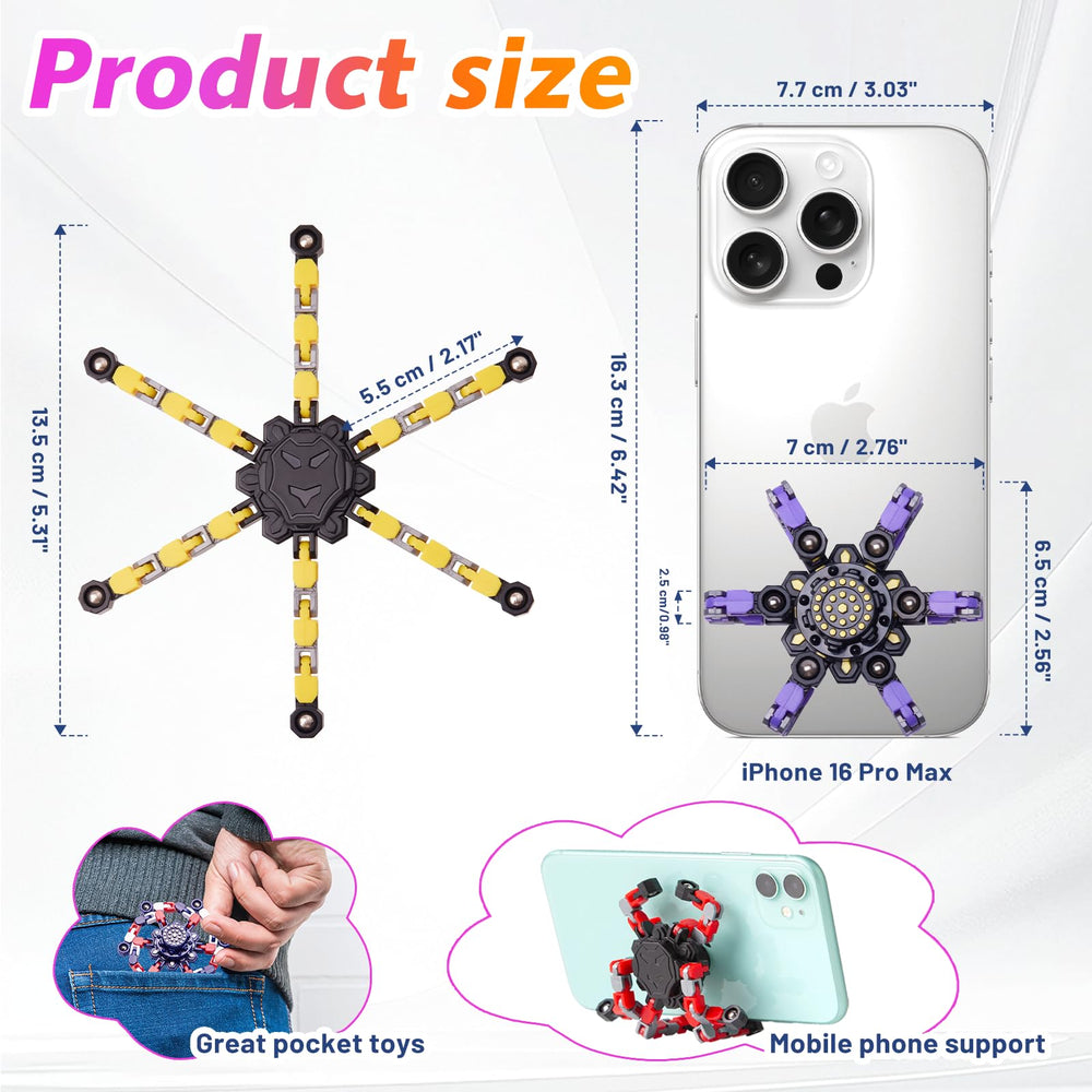 Gokeey Easter gift set of four spinners for celebrations.