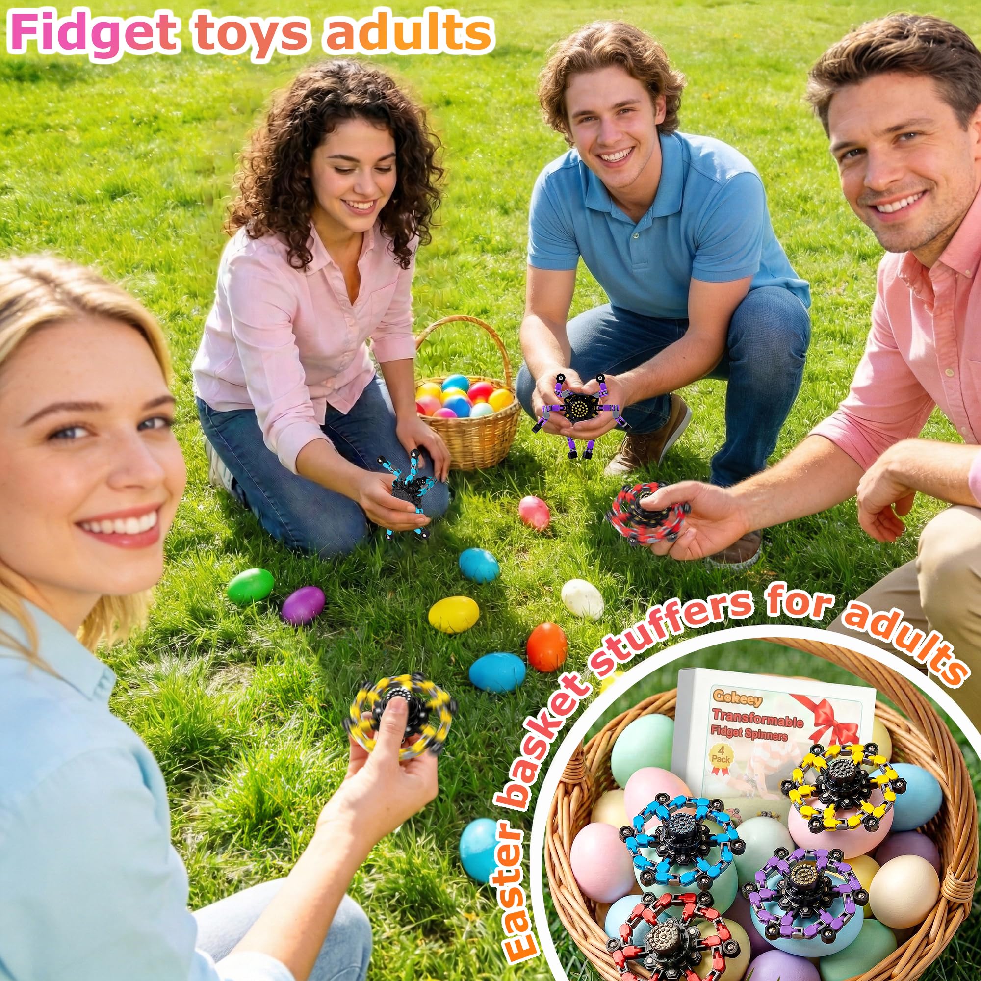Gokeey pocket-sized spinner fits in a bag for on-the-go play.