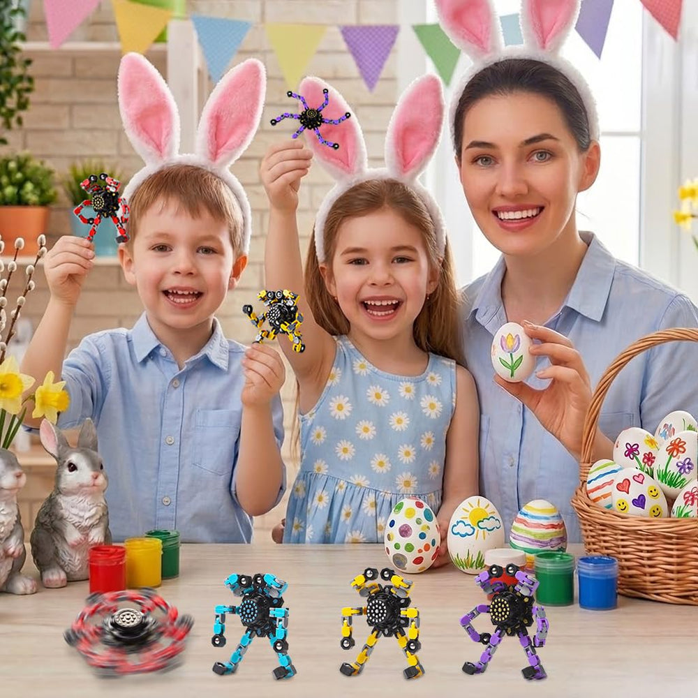 Gokeey four-pack fidget spinners as classroom rewards and party favors.