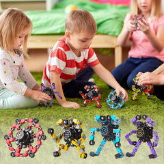 Gokeey blue transformable spinner portable for on-the-go focus.