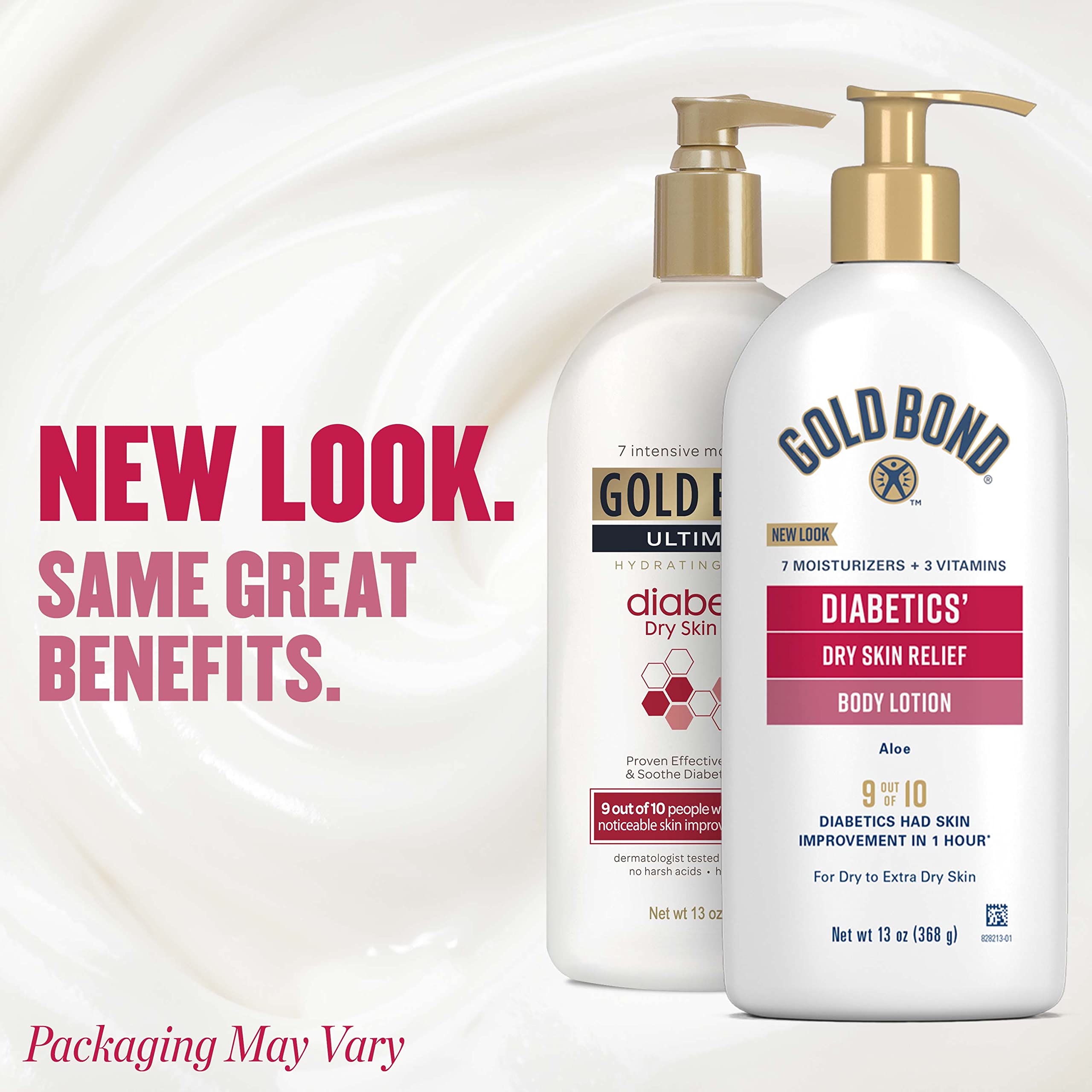 Gold Bond Diabetics' Dry Skin Relief Lotion with soothing aloe