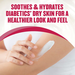 Gold Bond Diabetics' Dry Skin Relief Lotion non-greasy hydration after shower