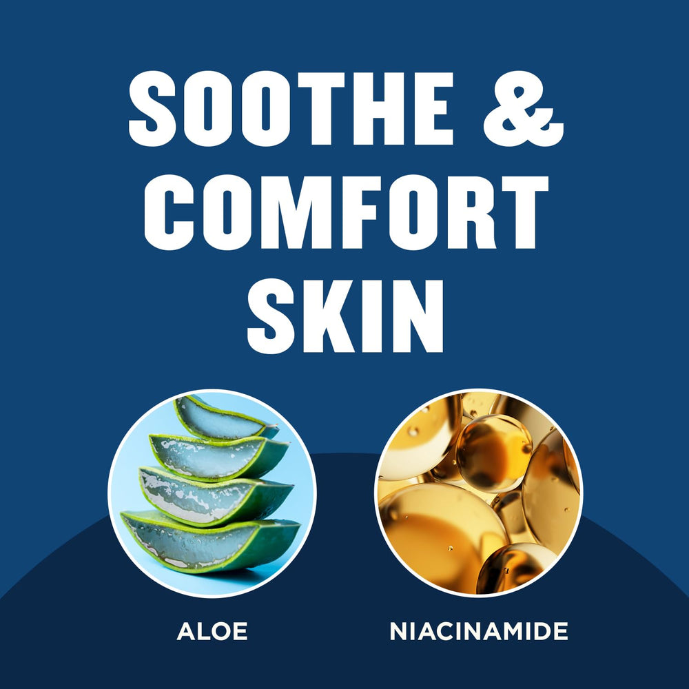 Gold Bond Healing Lotion aloe and vitamins panel emphasizes skin-supporting nutrients.