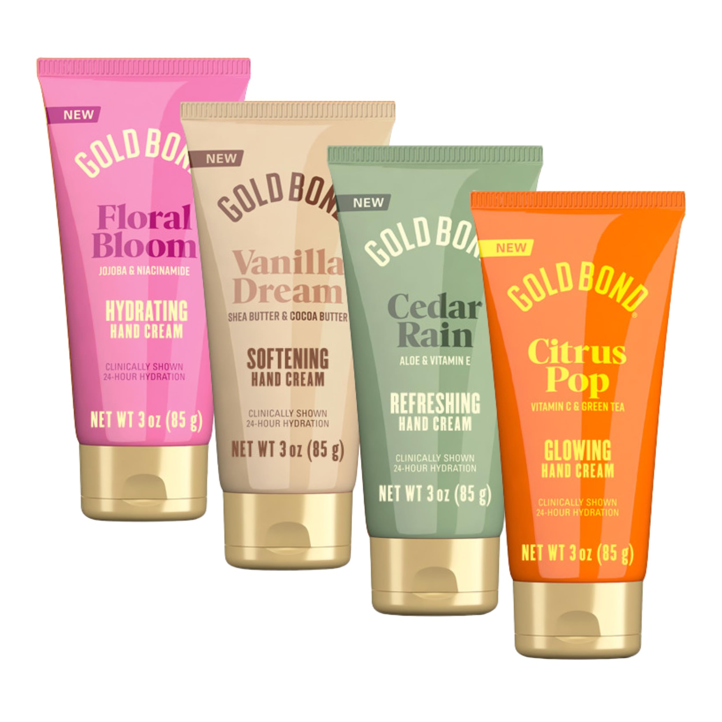 Gold Bond Scented Hand Cream Floral Bloom bottle for daily hydrating comfort.