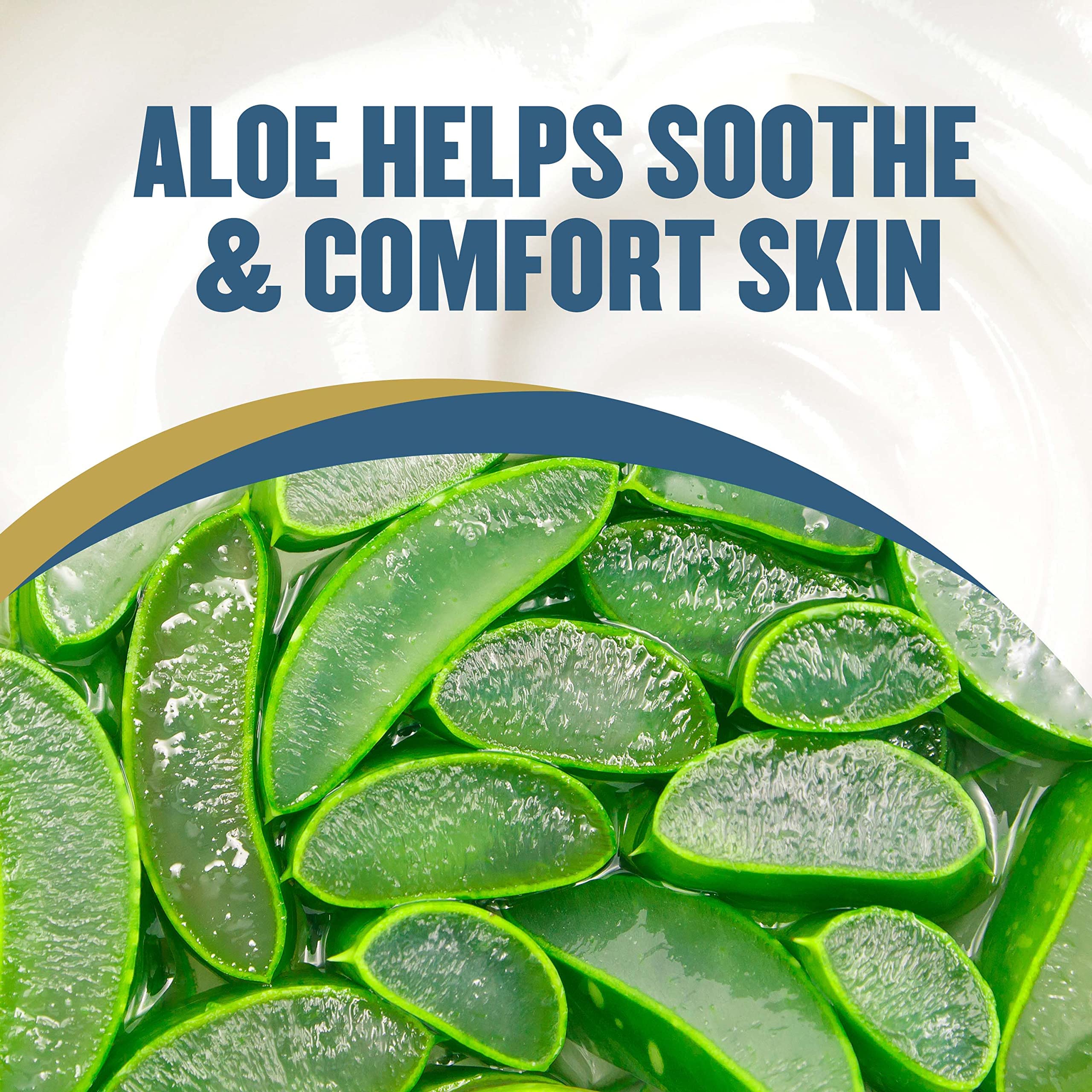 Gold Bond moisturizer with seven actives keeps skin soft and smooth.