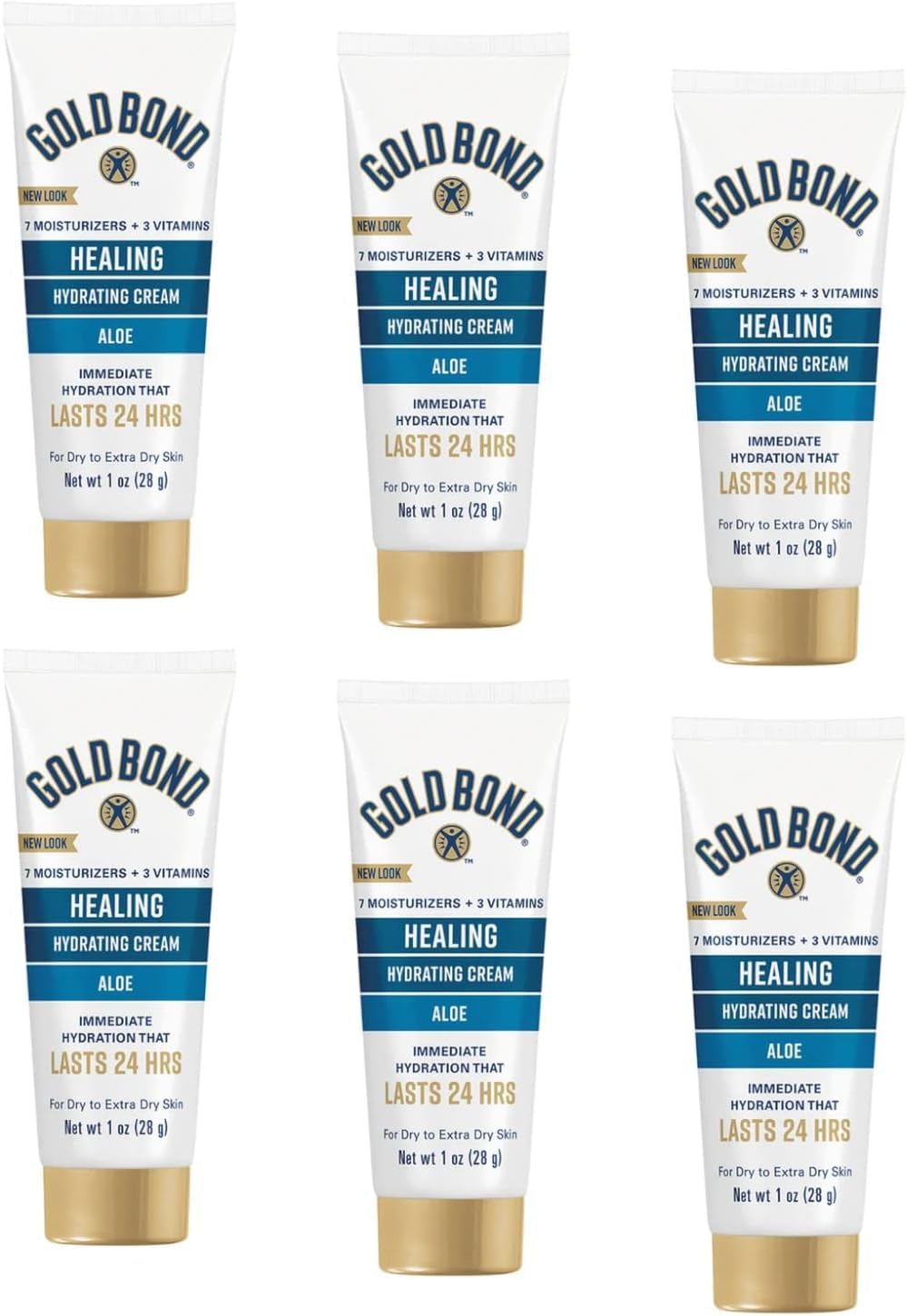 Gold Bond Ultimate Healing Lotion travel tube ready for quick, on-the-go hydration.