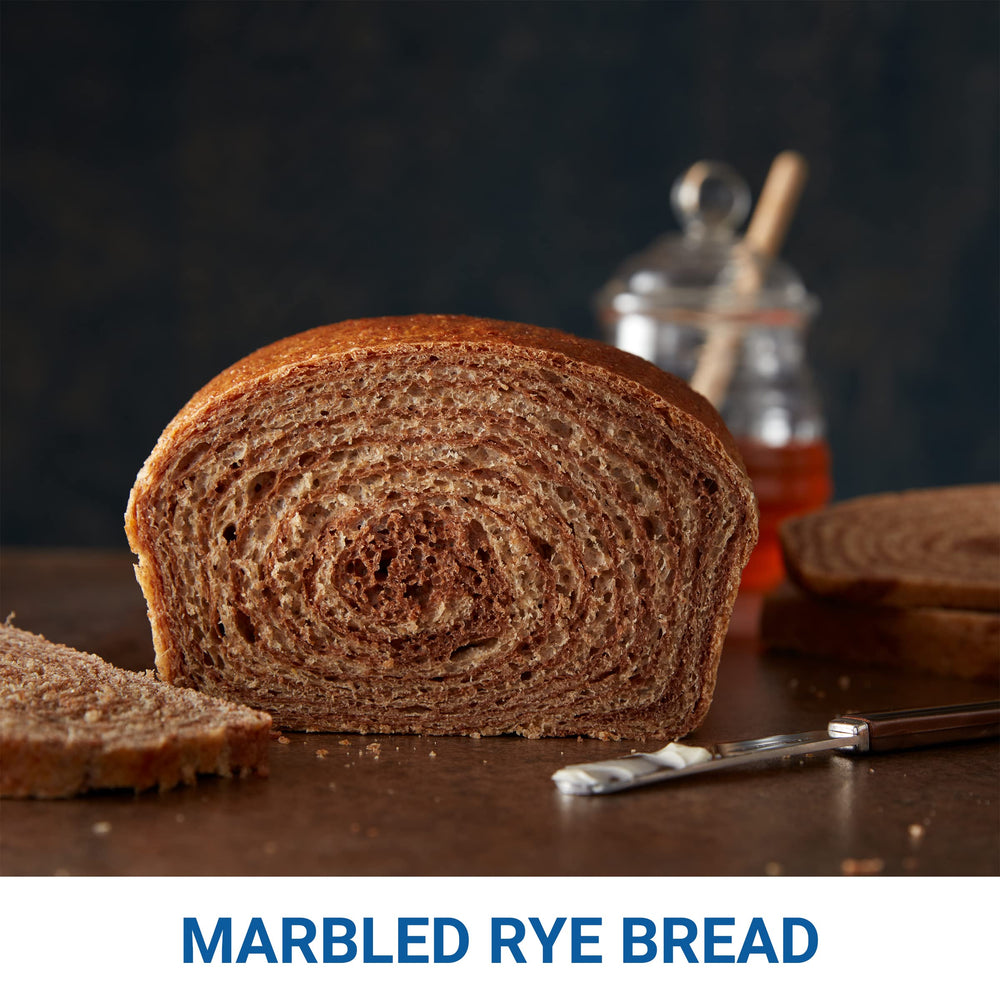 Gold Medal Bread Flour kitchen scene for batch baking in a home bakery