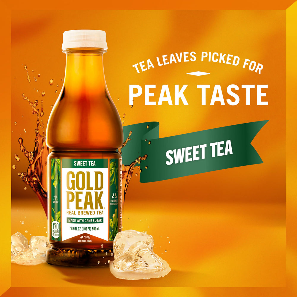 Gold Peak Sweet Tea by backyard grill signals easy entertaining