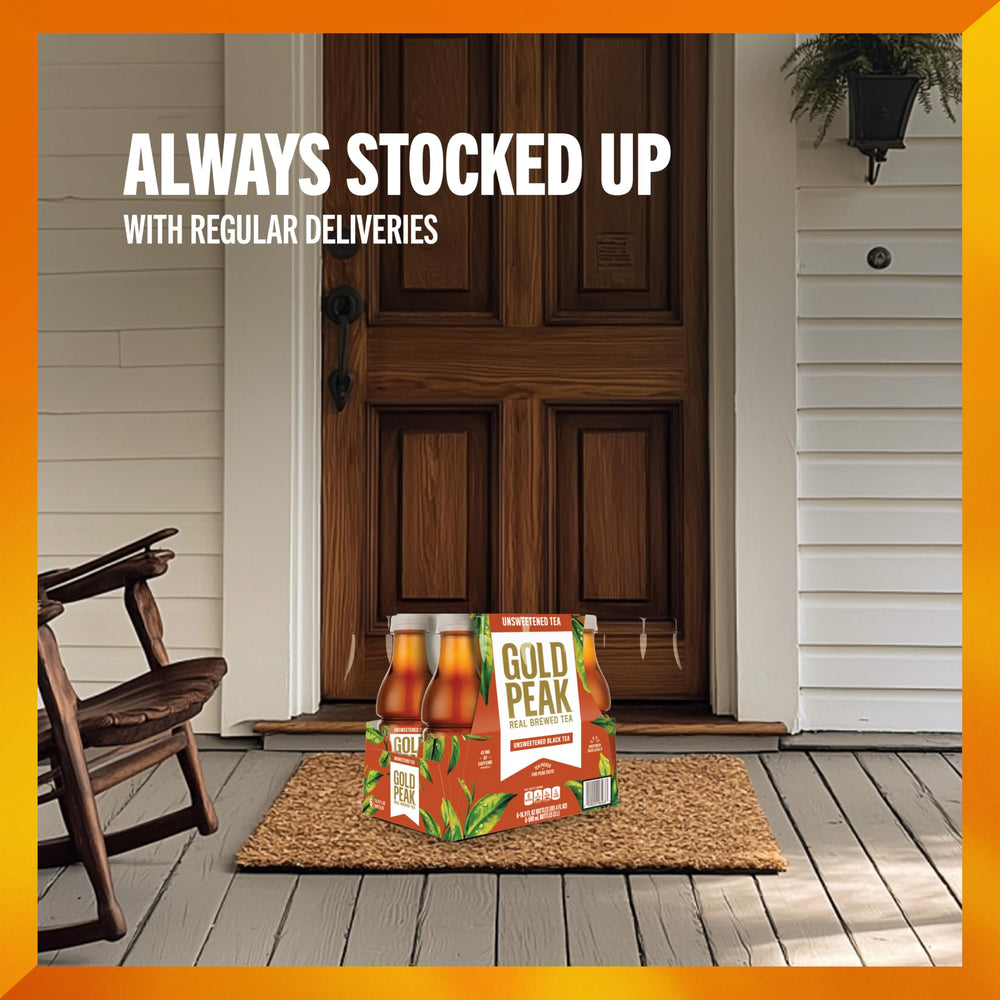 Gold Peak Unsweetened Tea backyard BBQ scene with family.