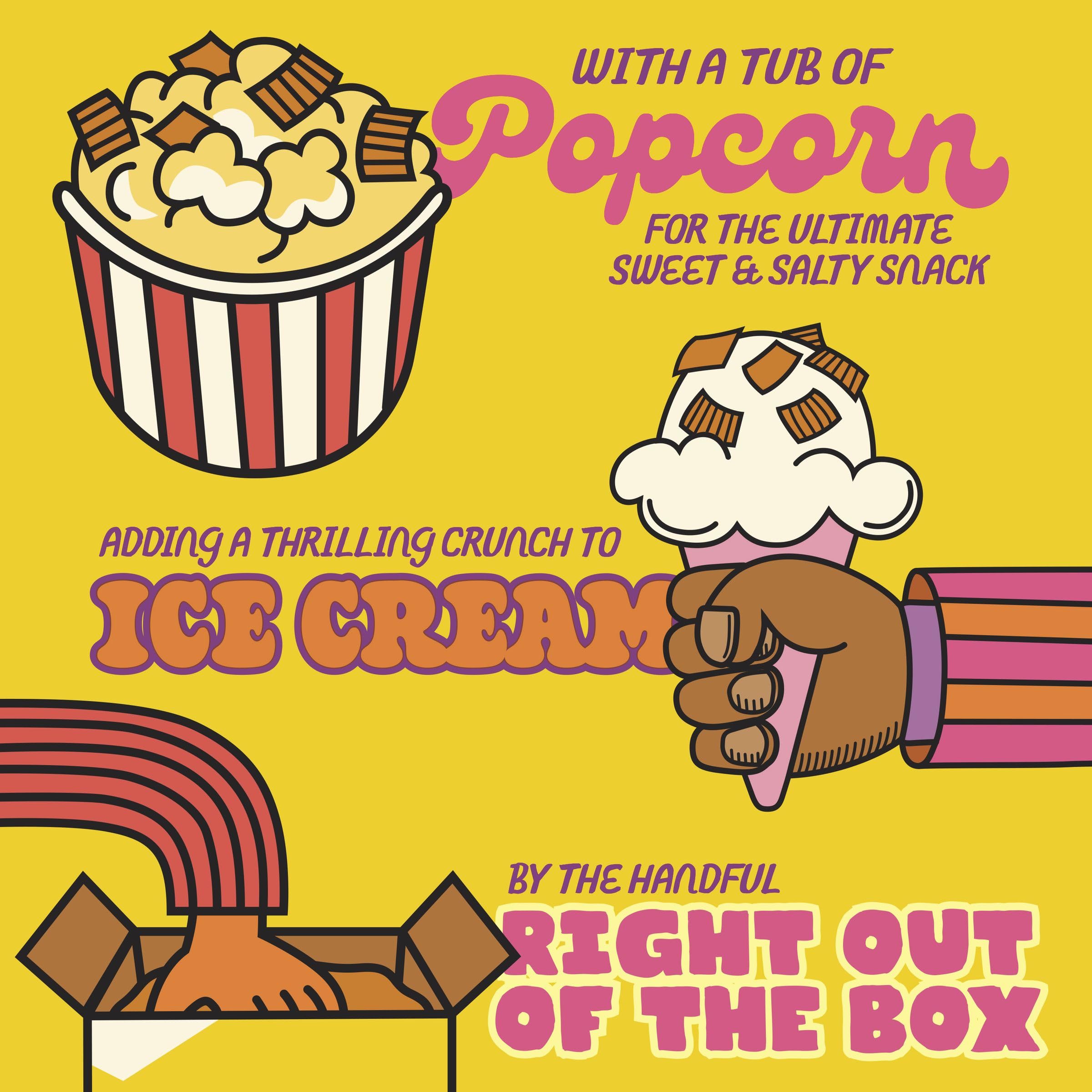 Golden Grahams breakfast snack idea in a box for easy mornings.