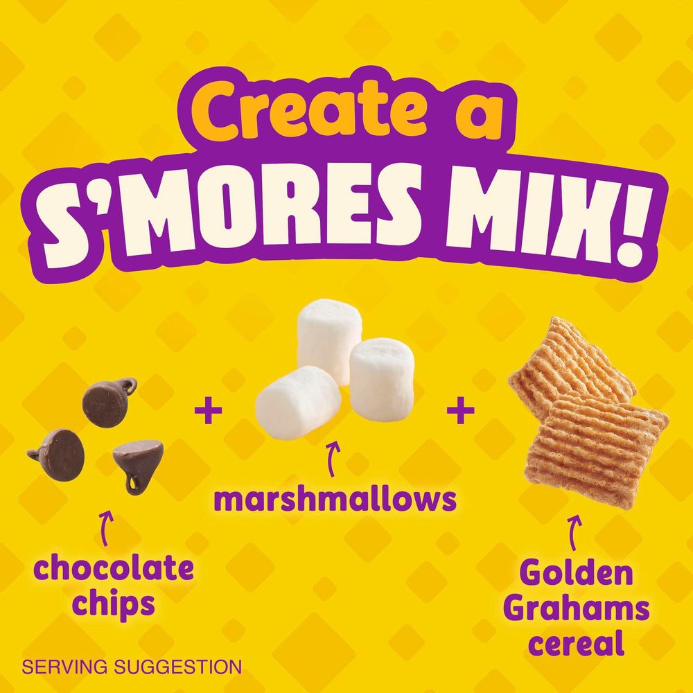 Golden Grahams no-bake cereal bars being prepared.