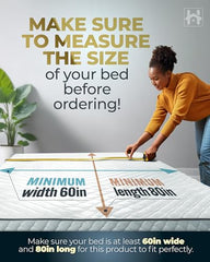 Golden Home Essentials bunkie board on bed frame demonstrates quiet, stable support
