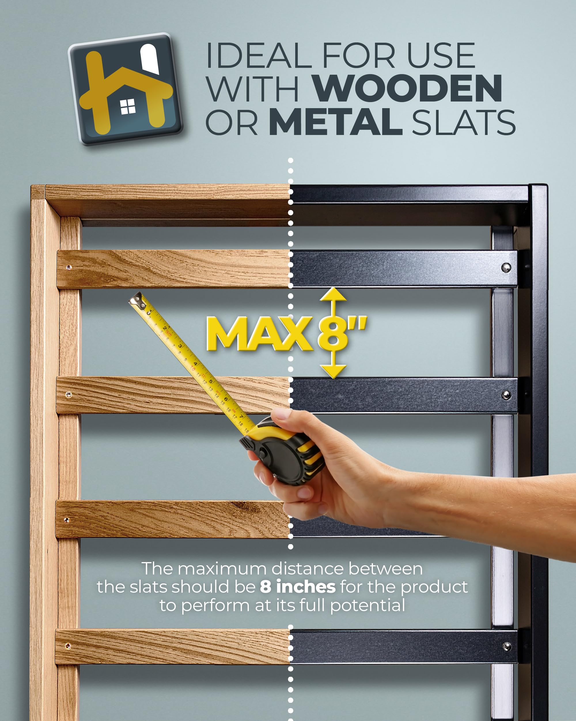 Golden Home Essentials bunkie board under-bed storage helps declutter spaces