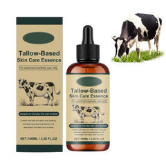 Golden Micro Peptide Tallow Serum packaging upgrade shows the new bottle and labeling