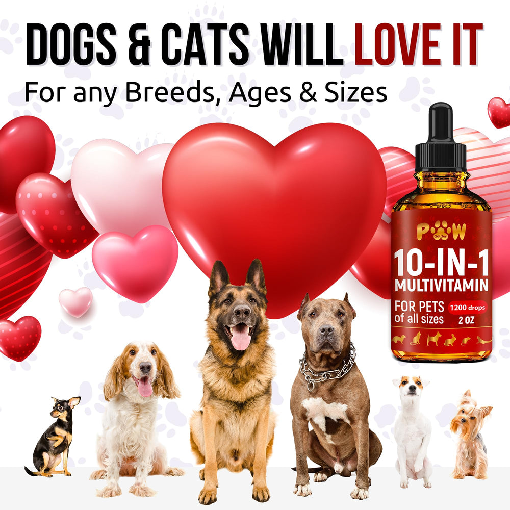 Golden Paw poil-brillance-peau-sante, peau et pelage resplendissants.
