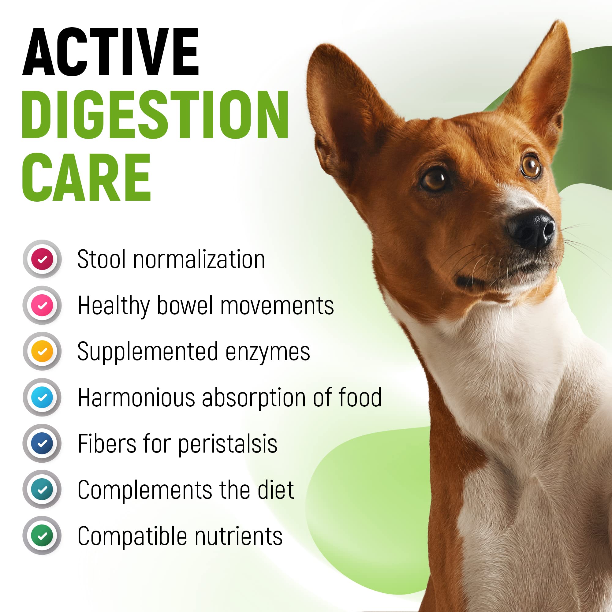 Golden Paw probiotiques liquides, absorption rapide ajoutée à la nourriture.