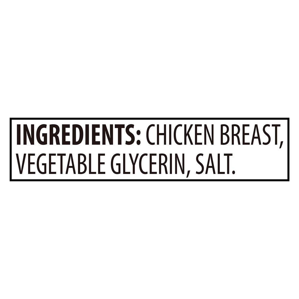 Golden Rewards Chicken Jerky 64oz packaging close-up communicates value and protein-rich snack.
