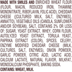 Goldfish Flavor Blasted Xtra Cheddar crackers smile-worthy bite-sized fun.