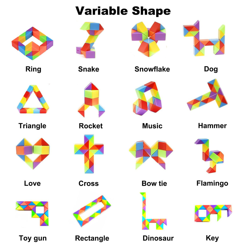 GOLDGE mini snake cube puzzle party favor ideas for goodie bags
