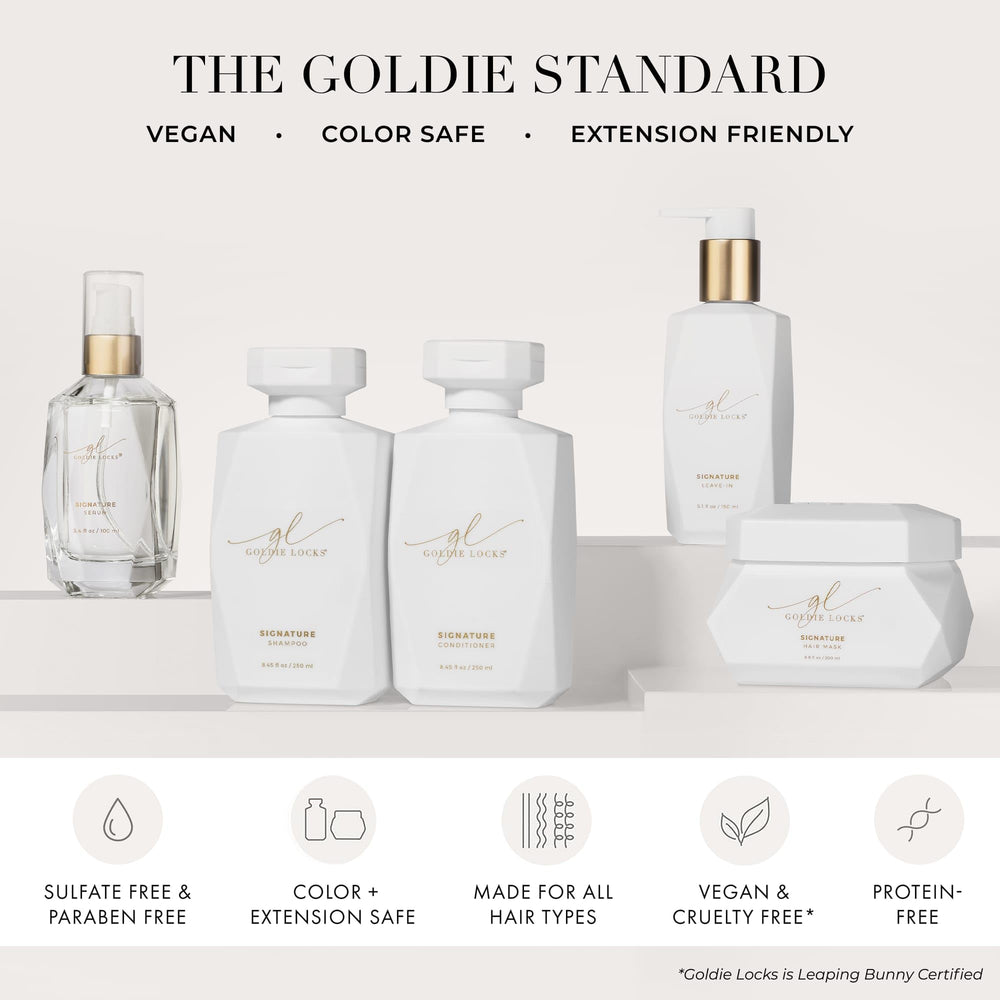 Goldie Locks Signature Serum color-treated and extensions-safe formula