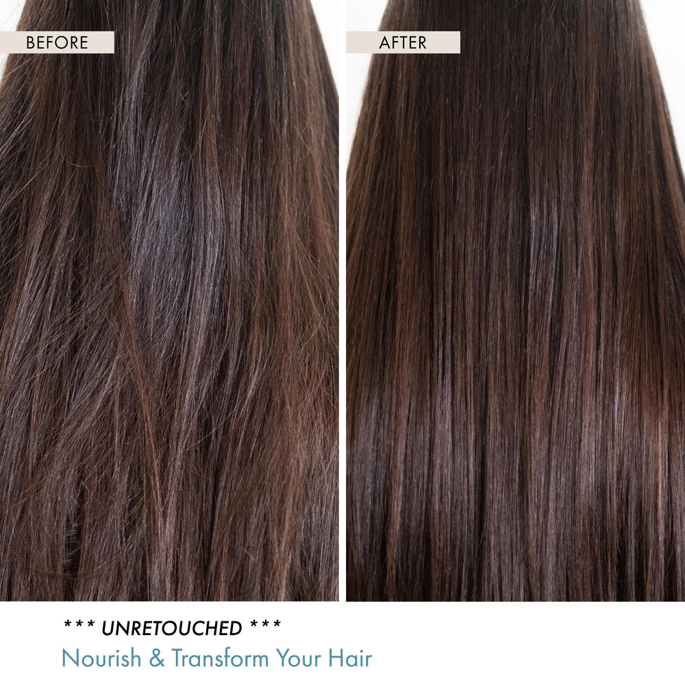 Goldie Locks Signature Serum prep for heat styling on damp hair