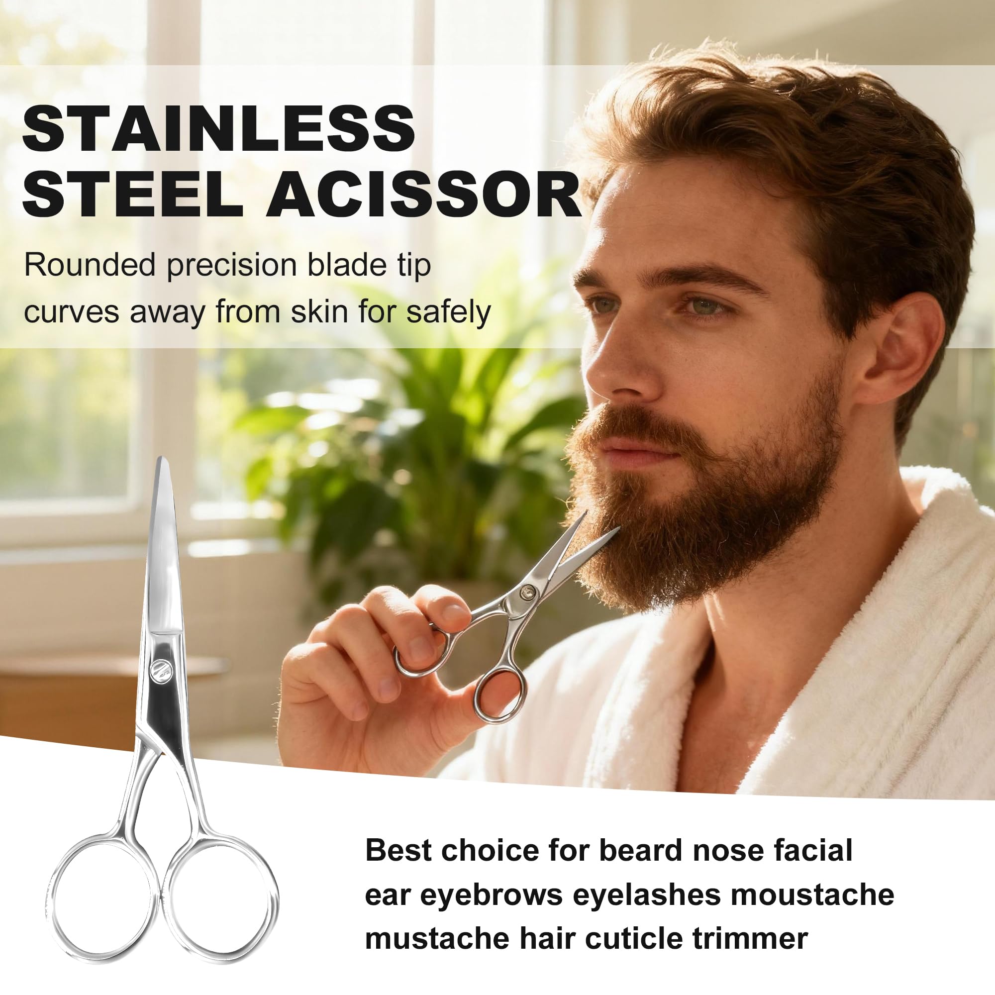 GoldWorld beard care e-book cover with quick tips.