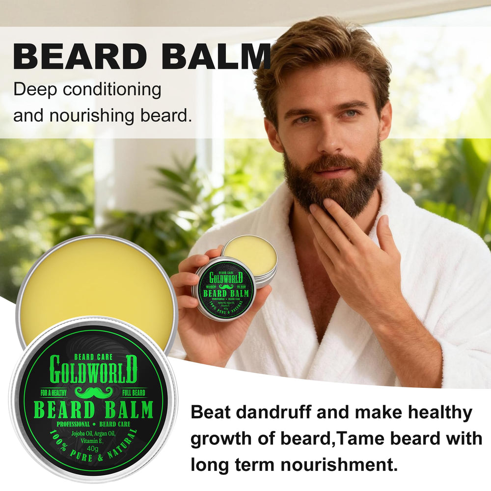 GoldWorld wooden comb for gentle detangling and anti-static grooming.