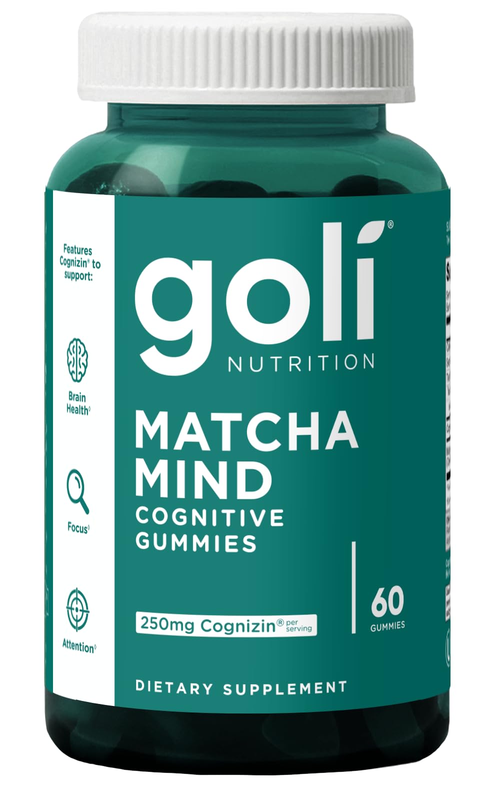 Goli Ashwagandha KSM-66 capsules closeup.