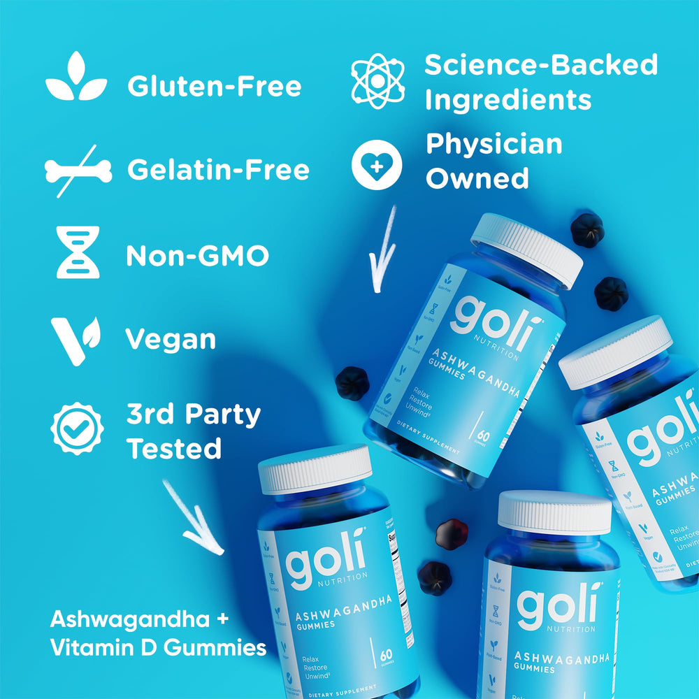 Mixed berry flavor Goli gummies enhancing daily rituals