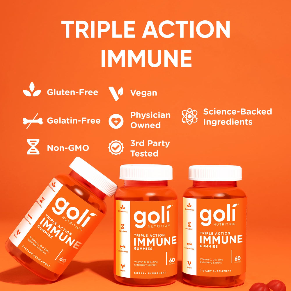 60-count bottle ready for daily immune support