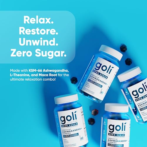Goli mixed berry flavored gummies on a white background for daily use.