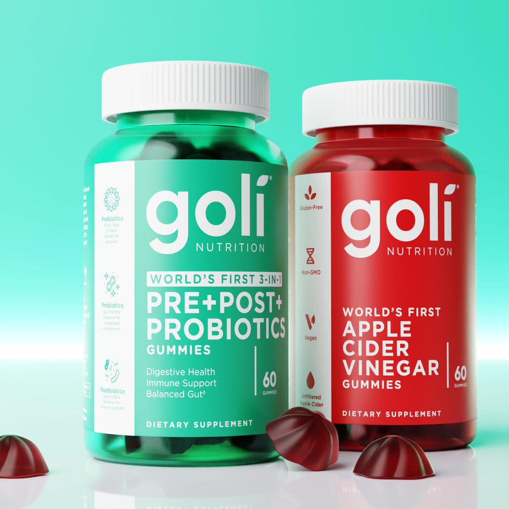 Goli gummies in use during a morning routine for consistency.