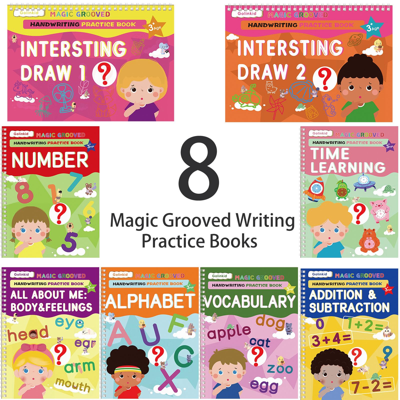 Numbers page emphasizing formation and sequencing