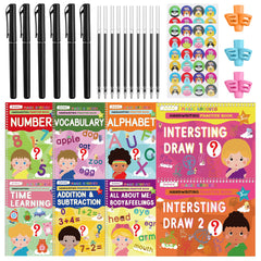 Golinkid Magic Grooved Writing Practice cover invites kids to start tracing with guided grooves