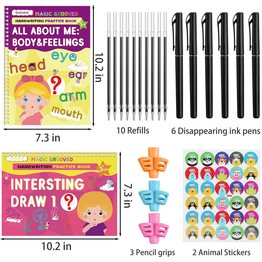 Sticker pack included to celebrate progress and motivation