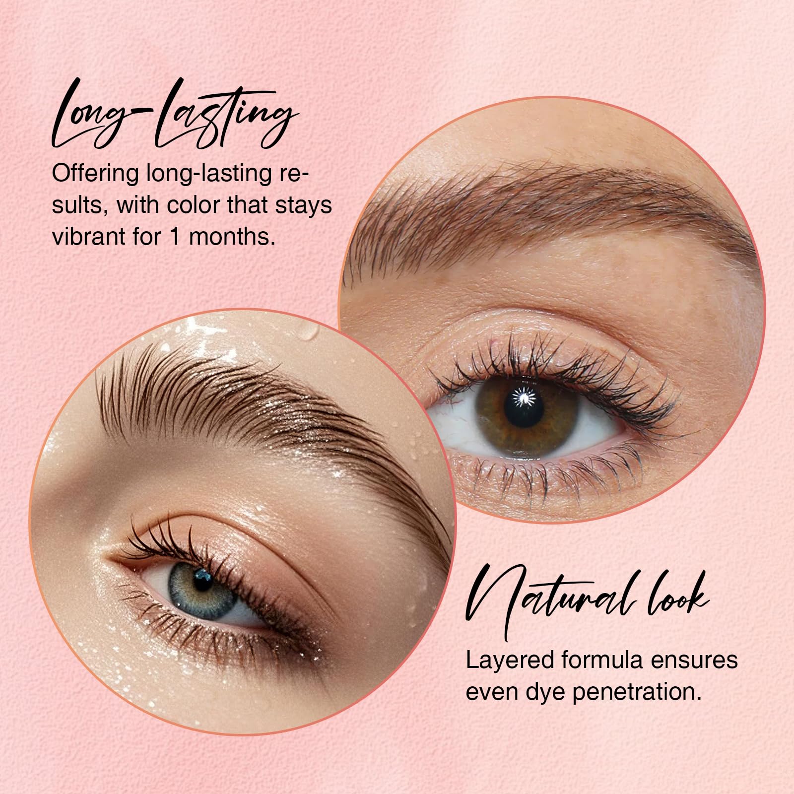 Gollee brow and lash color kit applicator in use for precise application